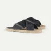 Navy Beachside Sandal -Velora Fashion Aurelien beachside sandal espadrilles leather navy men 1 scaled