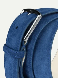 Ultramarine Suede Leather Belt -Velora Fashion Aurelien belt softey suede ultramarine blue men 3copy e96f39ad 3cf6 4f8d baa6 adce10b3c3a8 scaled