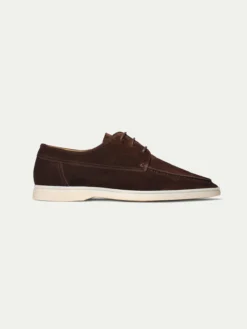 Chocolate Boat Loafers 7 Chocolate Boat Loafers -Velora Fashion Aurelien boat shoes men suede shoes loafer italy chocolate6 f1468930 b7de 4251 b4f6 8e38ad8caa1c
