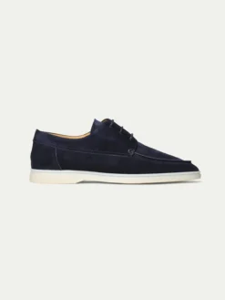 Navy Boat Loafers -Velora Fashion Aurelien boat shoes men suede shoes loafer italy navy6 14ffe325 2921 481c ac21 ab10c2b10dc0