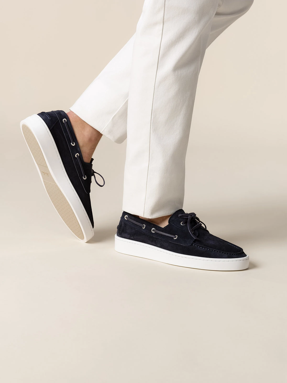 Navy Boat Sneaker 4 Navy Boat Sneaker - Image 2