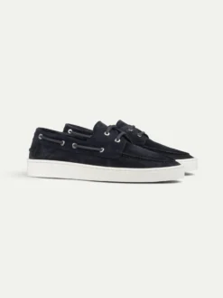 Navy Boat Sneaker