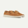 Rust Boat Sneaker 2 Rust Boat Sneaker -Velora Fashion Aurelien boat sneaker softey suede rust men 1 scaled