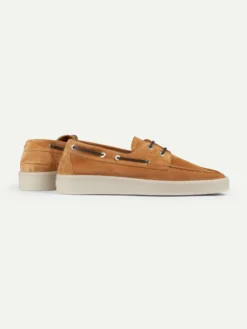 Rust Boat Sneaker 10 Rust Boat Sneaker -Velora Fashion Aurelien boat sneaker softey suede rust men 3 scaled