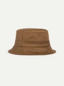Caramel Bucket Hat -Velora Fashion Aurelien bucket hat cashmere blend caramel 3 scaled