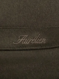 Olive Bucket Hat -Velora Fashion Aurelien bucket hat cashmere blend olive 2 jpg scaled