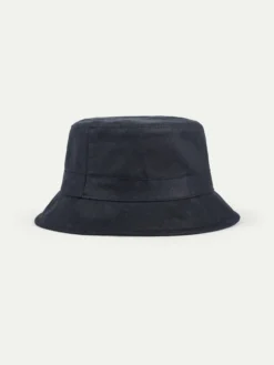 Navy Linen Bucket Hat -Velora Fashion Aurelien bucket hat linen navy 3 scaled