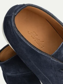 Campagna Boot Navy -Velora Fashion Aurelien campagna boot softey suede navy men 2 scaled