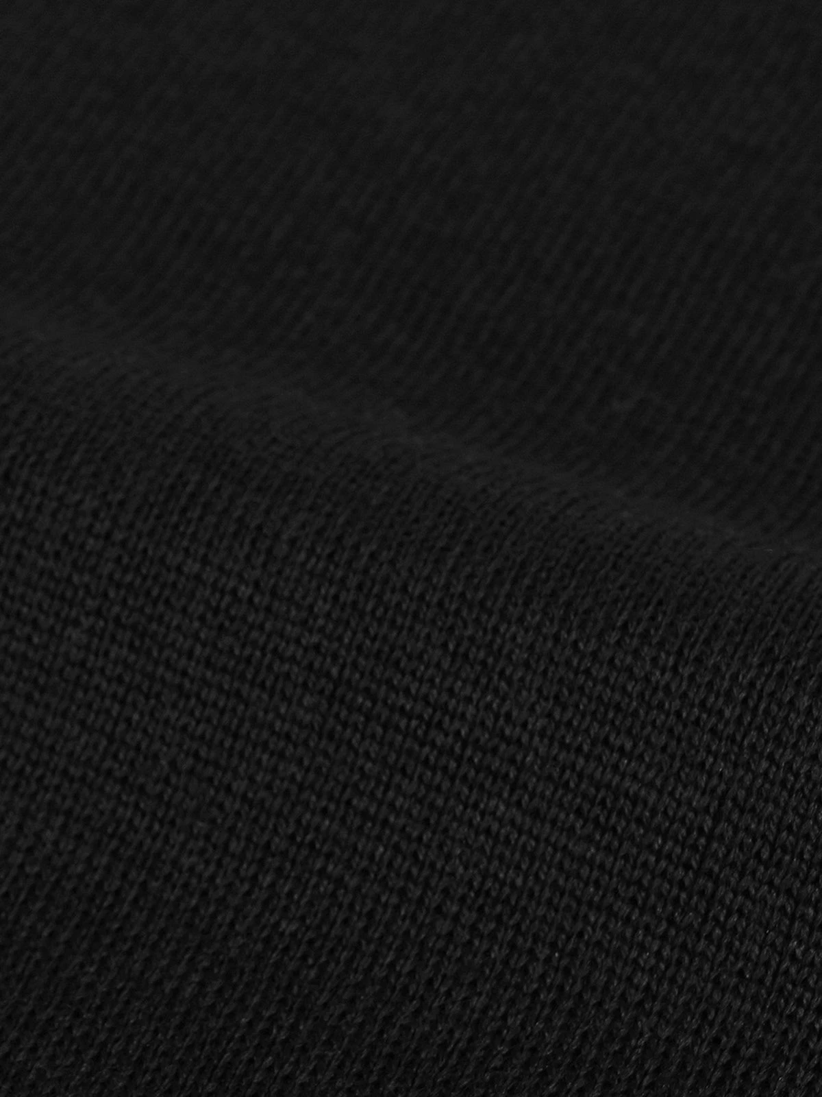 Extrafine Merino Knitted Shirt Black 6 Extrafine Merino Knitted Shirt Black - Image 4