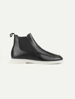 City Chelsea Boots Black Grain -Velora Fashion Aurelien city chelsea boots grain black men 5 scaled