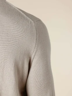 Greige City Crew -Velora Fashion Aurelien city crew cashwool light grey 2 scaled