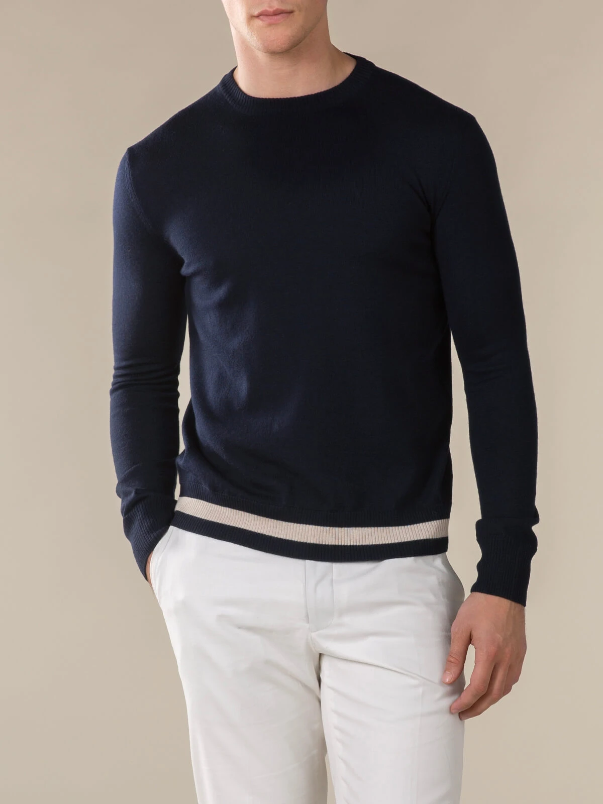 AUR1 Sweater Navy 4 AUR1 Sweater Navy - Image 2