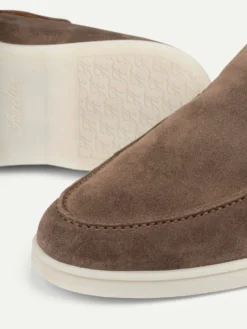 Ash Grey City Loafer -Velora Fashion Aurelien city loafer softey suede ash grey men 2 scaled