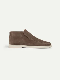 Ash Grey City Loafer -Velora Fashion Aurelien city loafer softey suede ash grey men 4 scaled