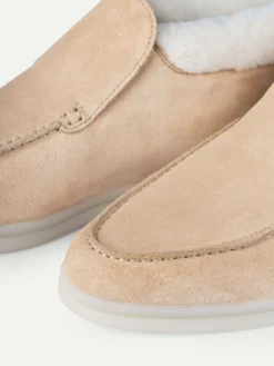 Lady Light Beige City Loafer Fur 9 Lady Light Beige City Loafer Fur -Velora Fashion Aurelien city loafer suede fur light beige women 7 scaled