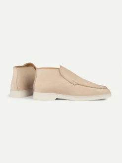 Light Beige Nubuck Winter City Loafer -Velora Fashion Aurelien city loafer winter grain nubuck beige men 11 scaled