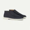Navy Nubuck Winter City Loafer