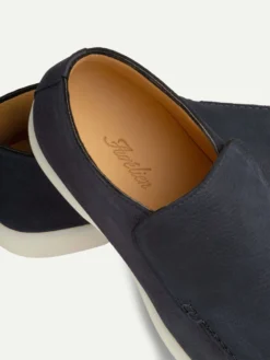 Navy Nubuck Winter City Loafer 8 Navy Nubuck Winter City Loafer -Velora Fashion Aurelien city loafer winter grain nubuck navy men 11 scaled