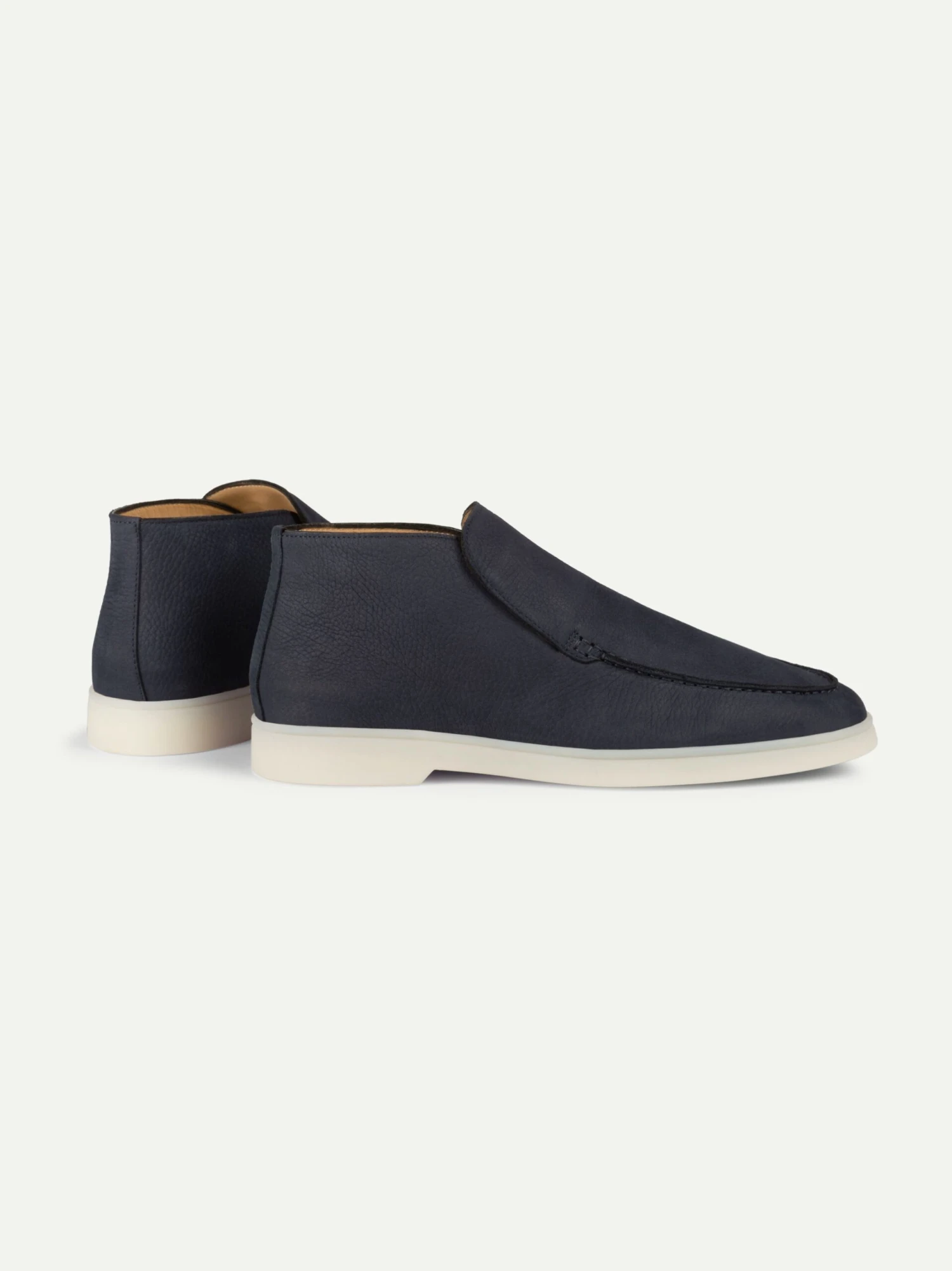 Navy Nubuck Winter City Loafer 5 Navy Nubuck Winter City Loafer - Image 4