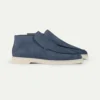 Steel Blue Nubuck Winter City Loafer
