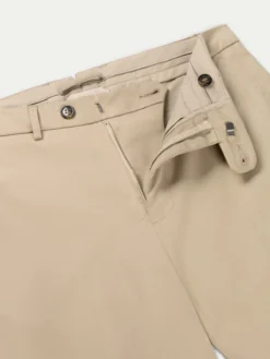 Dark Beige Metropolitan Trousers -Velora Fashion Aurelien city trouser dark beige men 3 2