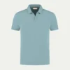 Petrol Buttonless Polo Shirt