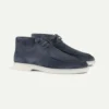 Steel Blue Suede Desert Boot