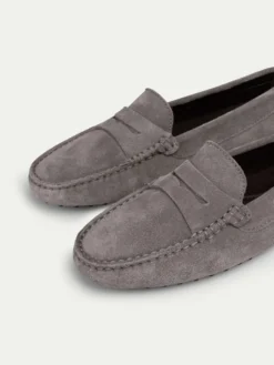 Dark Grey Suede Driving Shoes 9 Dark Grey Suede Driving Shoes -Velora Fashion Aurelien driving shoe softey suede dark grey women 3 scaled