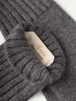 Dark Grey Wintertime Gloves -Velora Fashion Aurelien gloves cashmere dark grey men women 3 2 scaled
