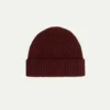 Extrafine Merino Hat Burgundy 2 Extrafine Merino Hat Burgundy -Velora Fashion Aurelien hat cashwool merino extrafine burgundy1