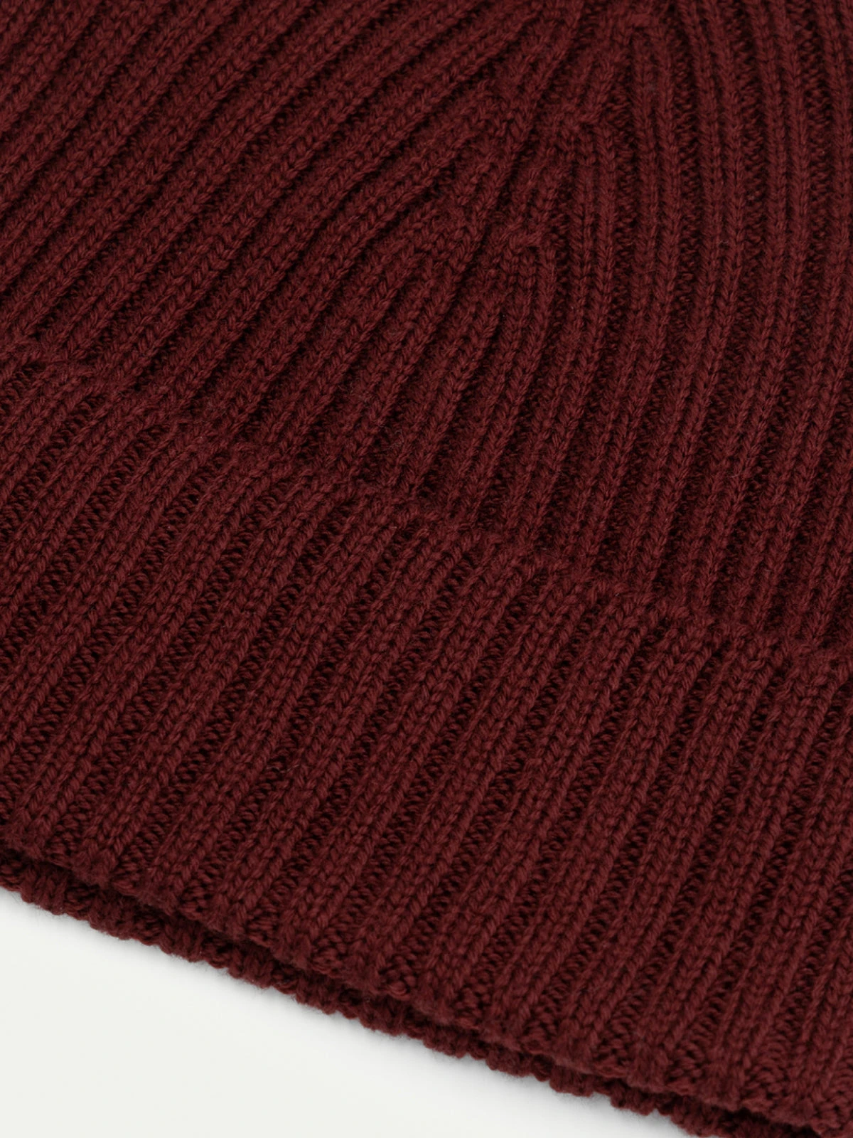 Extrafine Merino Hat Burgundy 5 Extrafine Merino Hat Burgundy - Image 3