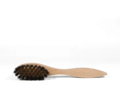 Dark Horn Suede Brush 9 Dark Horn Suede Brush -Velora Fashion Aurelien horn horsehair shoecare brush3