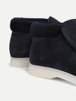 Velora Fashion -Velora Fashion Aurelien lady city loafer softey suede fur navy women 11 scaled