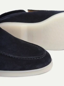 Lady Dark Blue City Loafer Fur -Velora Fashion Aurelien lady city loafer softey suede fur navy women 14 scaled