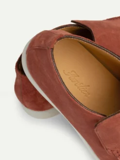 Lady Maroon City Loafer 9 Lady Maroon City Loafer -Velora Fashion Aurelien lady city loafer softey suede maroon women 5copy scaled