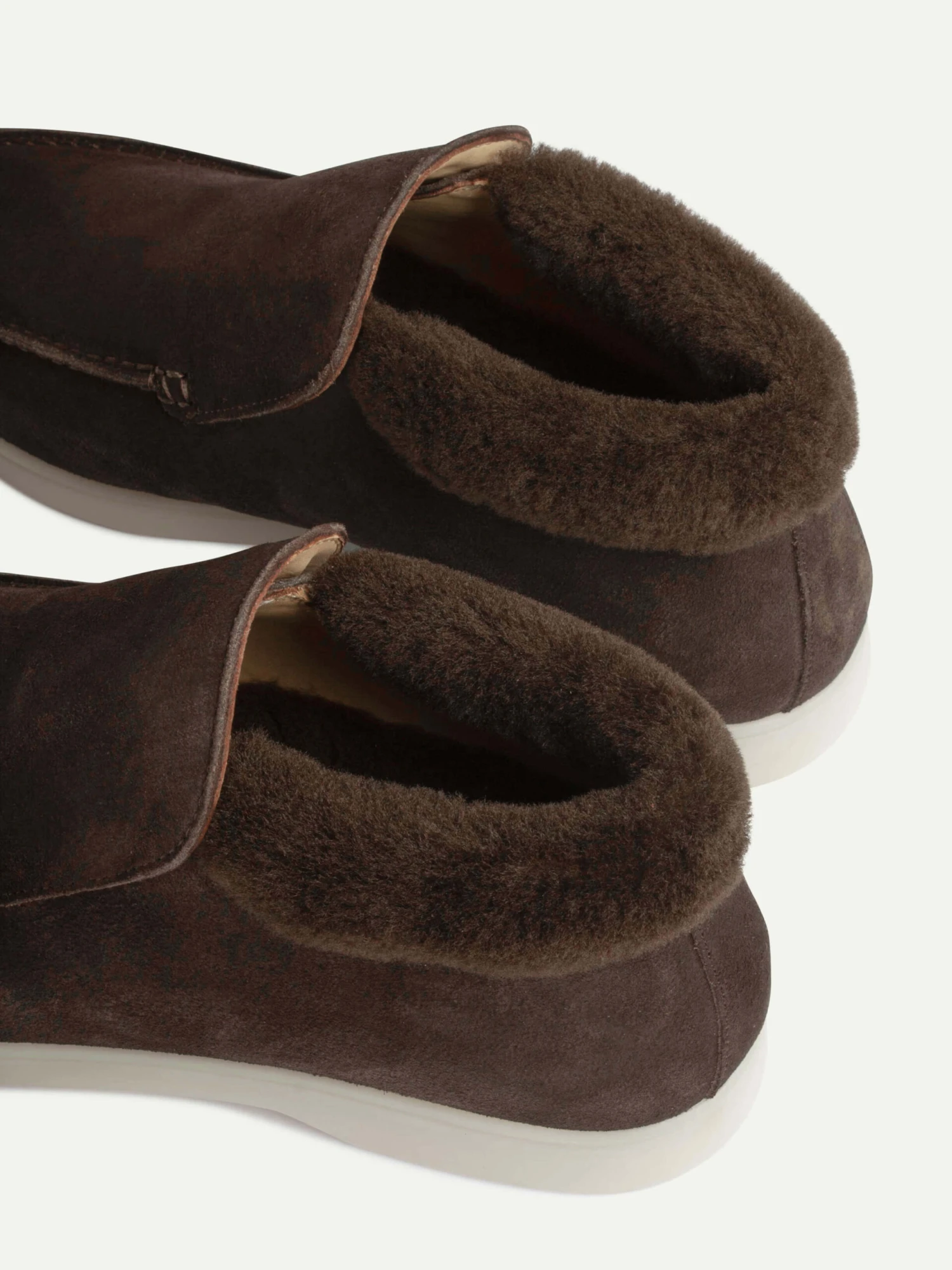 Lady Warm Grey City Loafer Fur 6 Lady Warm Grey City Loafer Fur - Image 4