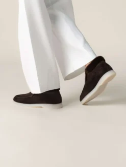 Velora Fashion -Velora Fashion Aurelien lady city loafer softey suede warm grey women 50 2 scaled