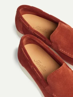 Lady Blush Yacht Loafers -Velora Fashion Aurelien lady yacht loafer softey suede blush women 2 scaled