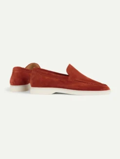 Lady Blush Yacht Loafers -Velora Fashion Aurelien lady yacht loafer softey suede blush women 3 scaled