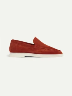 Lady Blush Yacht Loafers -Velora Fashion Aurelien lady yacht loafer softey suede blush women 4 scaled