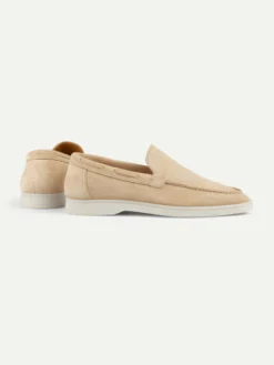 Lady Light Beige Yacht Loafers 10 Lady Light Beige Yacht Loafers -Velora Fashion Aurelien lady yacht loafer softey suede light beige women 3 scaled