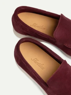 Lady Plum Yacht Loafers -Velora Fashion Aurelien lady yacht loafer suede plum women 5 scaled