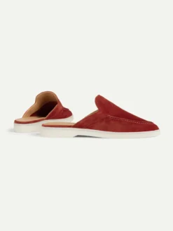 Lady Blush Yacht Slipper -Velora Fashion Aurelien lady yacht slipper softey suede blush women 3 scaled