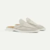 Lady Light Grey Yacht Slipper 1 Lady Light Grey Yacht Slipper -Velora Fashion Aurelien lady yacht slipper softey suede light grey women 10 scaled