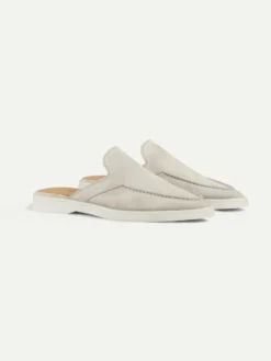 Lady Light Grey Yacht Slipper