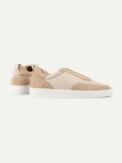 Light Beige Leisure Sneaker 10 Light Beige Leisure Sneaker -Velora Fashion Aurelien leisure sneaker 2.0 suede tech light beige men 10 scaled