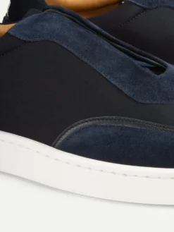 Navy Leisure Sneaker 9 Navy Leisure Sneaker -Velora Fashion Aurelien leisure sneaker suede tech navy men 5 scaled