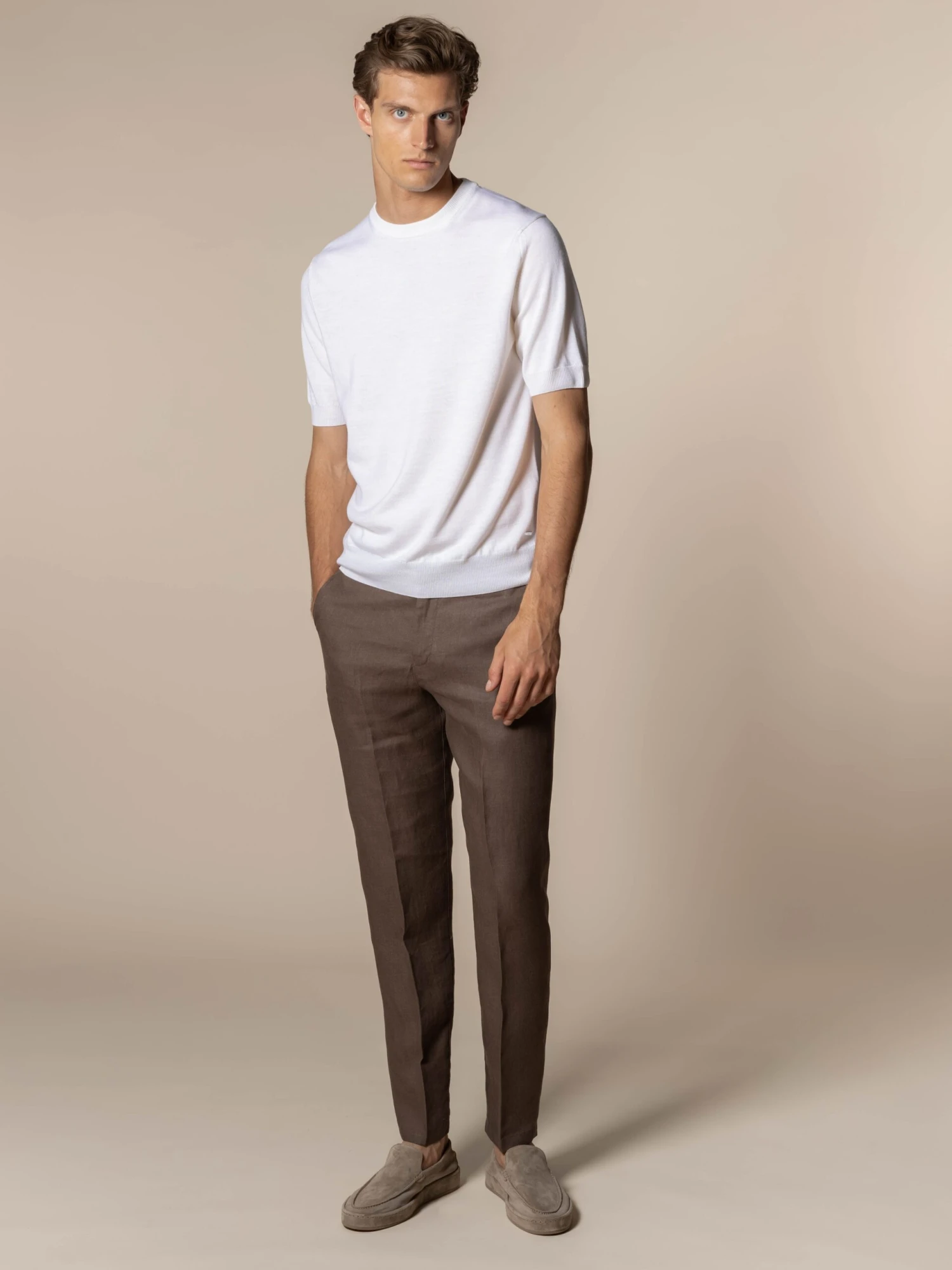 Ash Grey Linen Soleil Trousers 7 Ash Grey Linen Soleil Trousers - Image 5