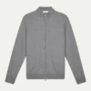 Extrafine Merino Zipper Vest Dark Grey -Velora Fashion Aurelien mezzocollo sweater cashwool merino dark grey1 scaled