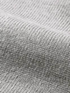 Extrafine Merino Zipper Vest Light Grey -Velora Fashion Aurelien mezzocollo sweater cashwool merino light grey3